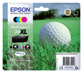 Inktcartridge Epson 34XL T3476 zwart + 3 kleuren - afbeelding 2