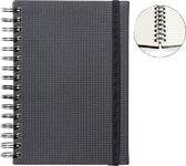 Notitieboek Quantore A5 sp lijn 192blz 80gr zwart