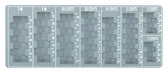 Muntinzetbak Pavo 275x110x20mm grijs