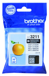Inktcartridge Brother LC-3211BK zwart