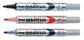 Whiteboardmarker Pentel MWL5S 1mm zwart - afbeelding 2