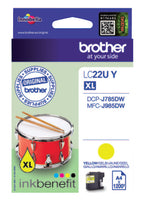 Inktcartridge Brother LC-22UY geel - afbeelding 2