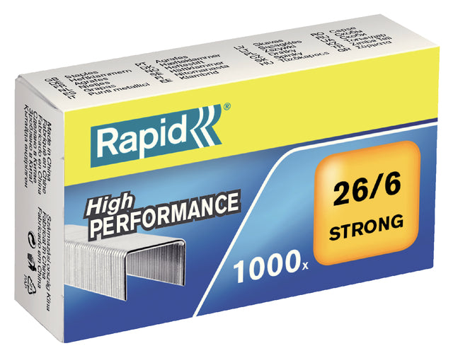 Nieten Rapid 26/6 gegalv strong 1000st