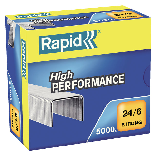 Nieten Rapid 24/6 gegalv strong 5000st