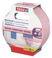 Afplaktape tesa Prof sensitive 25mx38mm roze