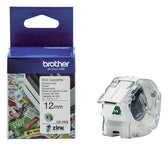 Etiket Brother CZ1002 multifunctioneel 12mm 5m wit