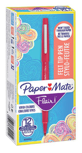 Fineliner Papermate Flair Original M rood - afbeelding 3