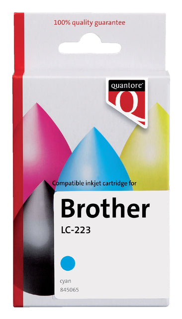 Inktcartridge Quantore Brother Lc-223 blauw
