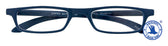 Leesbril I Need You +2.50dpt Zipper blauw - afbeelding 2