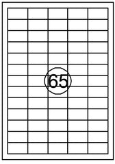 Etiket Quantore 38x21.2mm 975st
