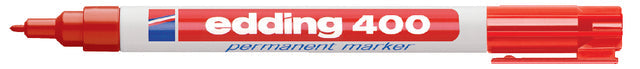 Viltstift edding 400 rond 1mm rood