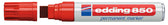 Viltstift edding 850 blok 5-18mm rood