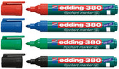 Viltstift edding 380 flipover rond 1.5-3mm blauw - afbeelding 2