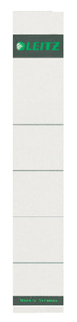 RUGETIKET LEITZ 1608 32X191MM KARTON GRIJS