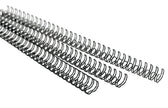 Draadrug GBC 6mm US 21rings A4 zilver