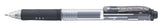 Gelschrijver Pentel K157 M zwart