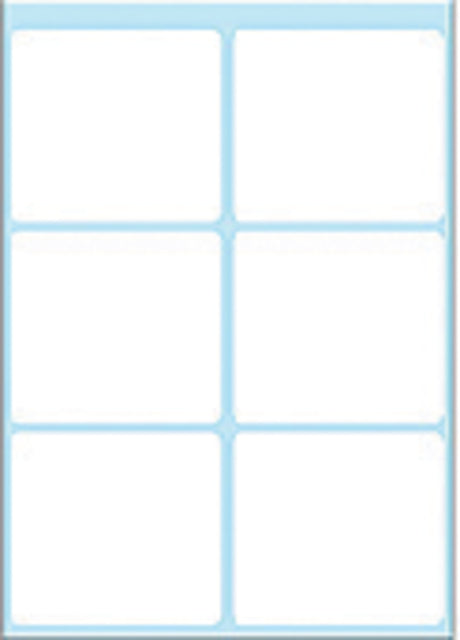 Etiket HERMA 3753 36x40mm wit 42 stuks