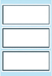 Etiket HERMA 5711 36x80mm schrift grijs kader 18st - afbeelding 2