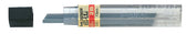 Potloodstift Pentel 2B 0.5mm 12st zwart