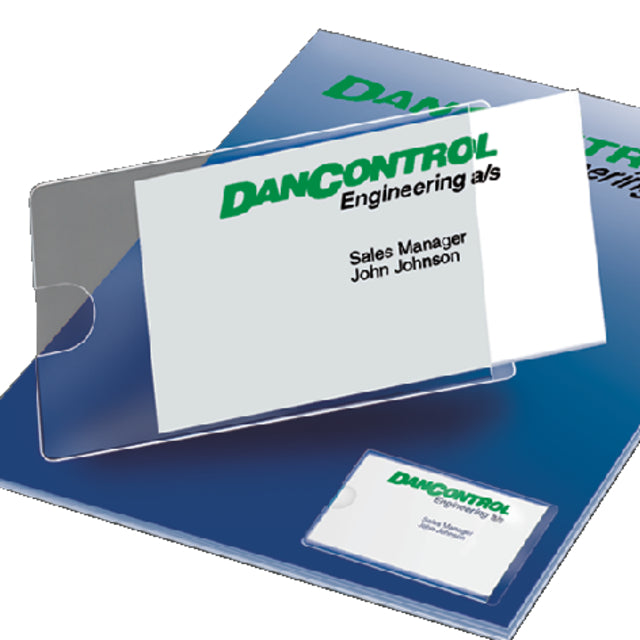 Etikethouder Djois 55x102mm zelfklevend tr 6st