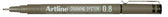Fineliner Artline technisch 0.8mm zwart