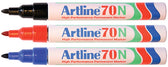 Viltstift Artline 70 rond 1.5mm zwart - afbeelding 2