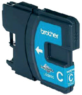 Inktcartridge Brother LC-980C blauw - afbeelding 2