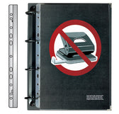 Opbergstrip Djois filestrip A4 2/4rings tr 25st - afbeelding 2