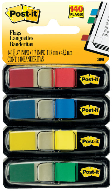Indextabs Post-it 6834 11.9x4.1mm assorti