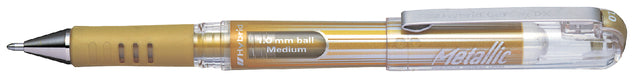 Gelschrijver Pentel K230M M metallic goud