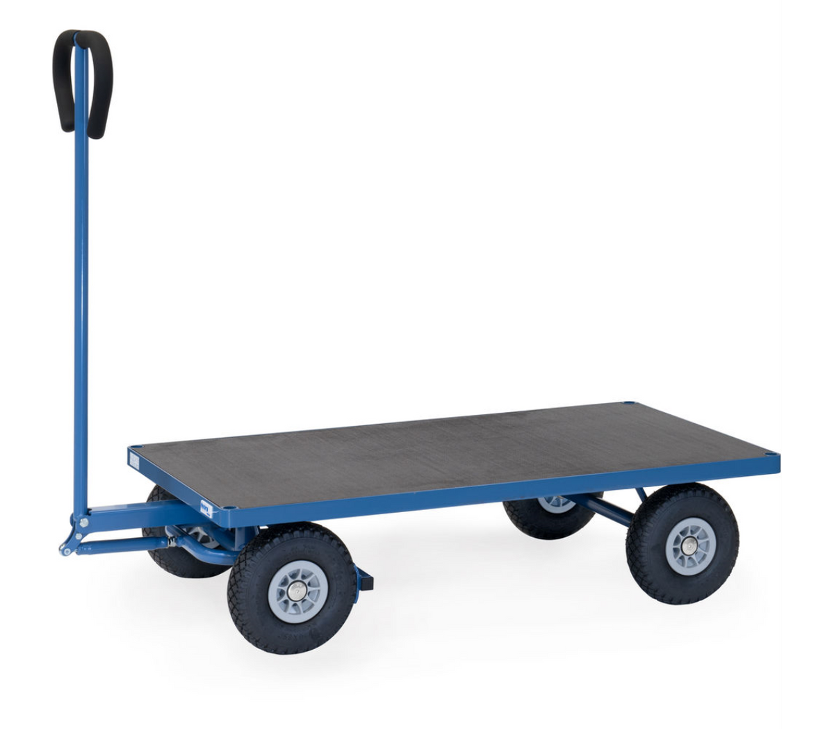 Handtrekwagen 4002P - polyurethaan wielen - laadvlak 1.260 x 700 mm - TD 450 kg