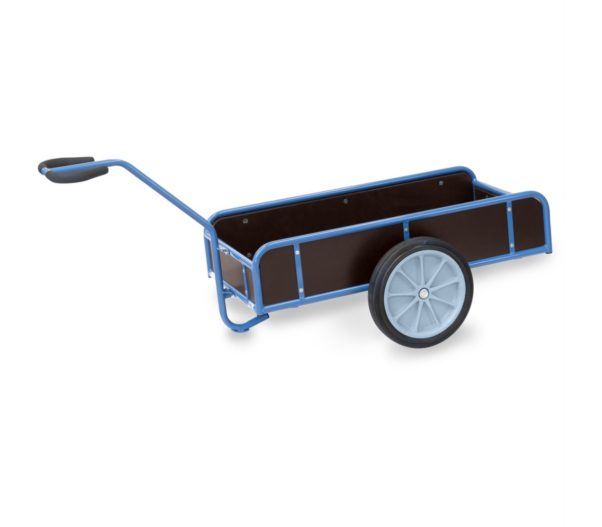 Handtrekwagen 4109V - massief rubber wielen - met watervast wanden 1.145 x 545 mm