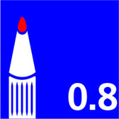Viltstift STABILO pointMax 488/32 M ultramarijn - afbeelding 6