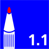 Viltstift Bic 1445 ecolutions rond F rood - afbeelding 9