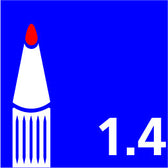 Whiteboardmarker Bic 1704 rond assorti - afbeelding 8