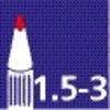 Whiteboardmarker edding 250 rond 1.5-3mm rood - afbeelding 4