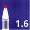 Whiteboardmarker Bic 1721 rond F blauw - afbeelding 9