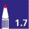 Viltstift Bic 2000 ecolutions rond L zwart - afbeelding 3