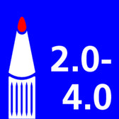 Paintmarker edding 750 oliebasis 2-4mm blauw - afbeelding 6