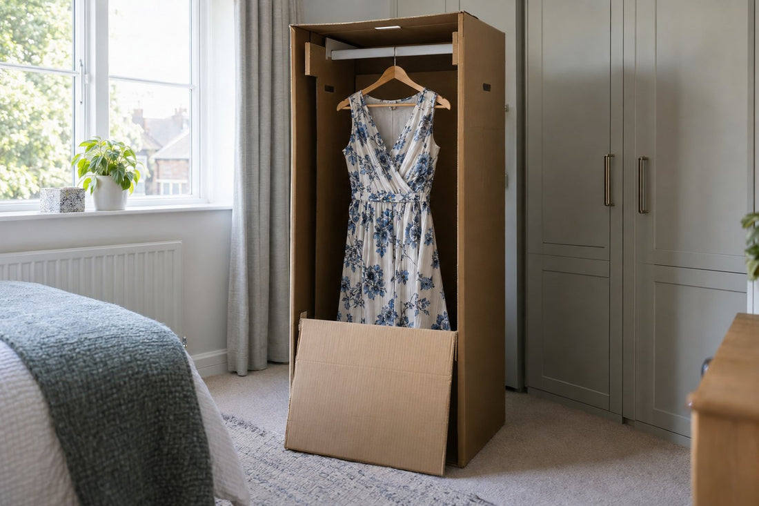 Garderobe verhuisdoos voor kleding