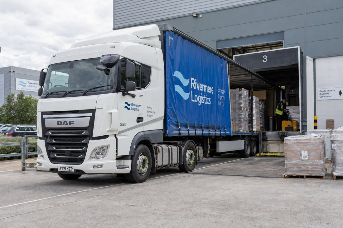 Groupage transport van pallets