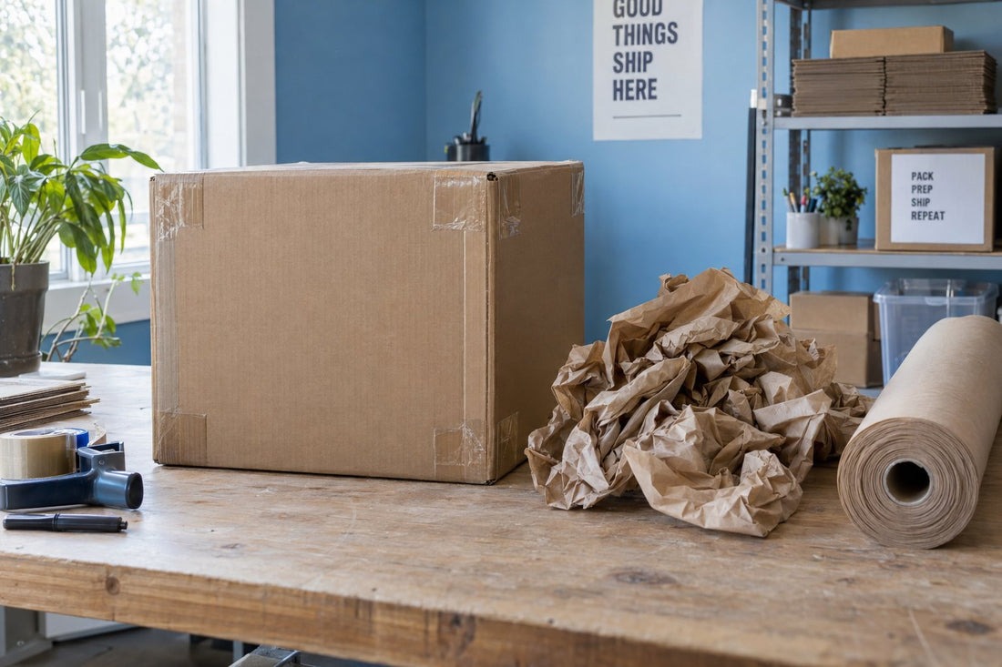 Stevige kartonnen dozen voor verzending