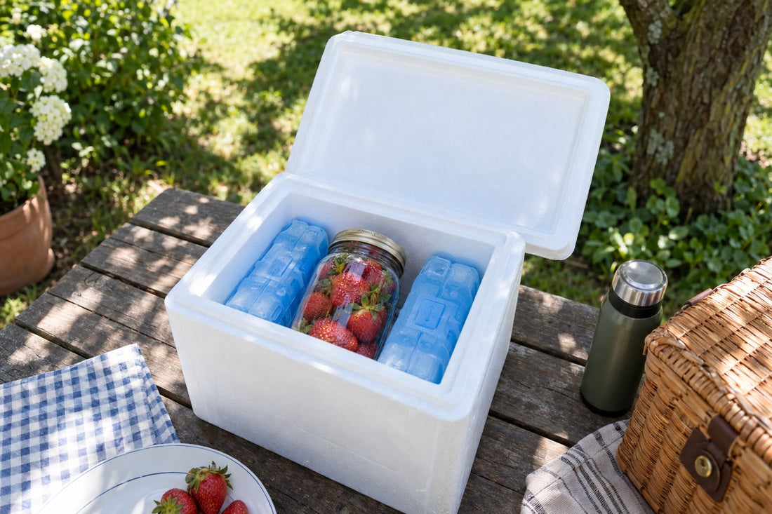 Thermobox en isolatiedoos voor gekoeld verzenden