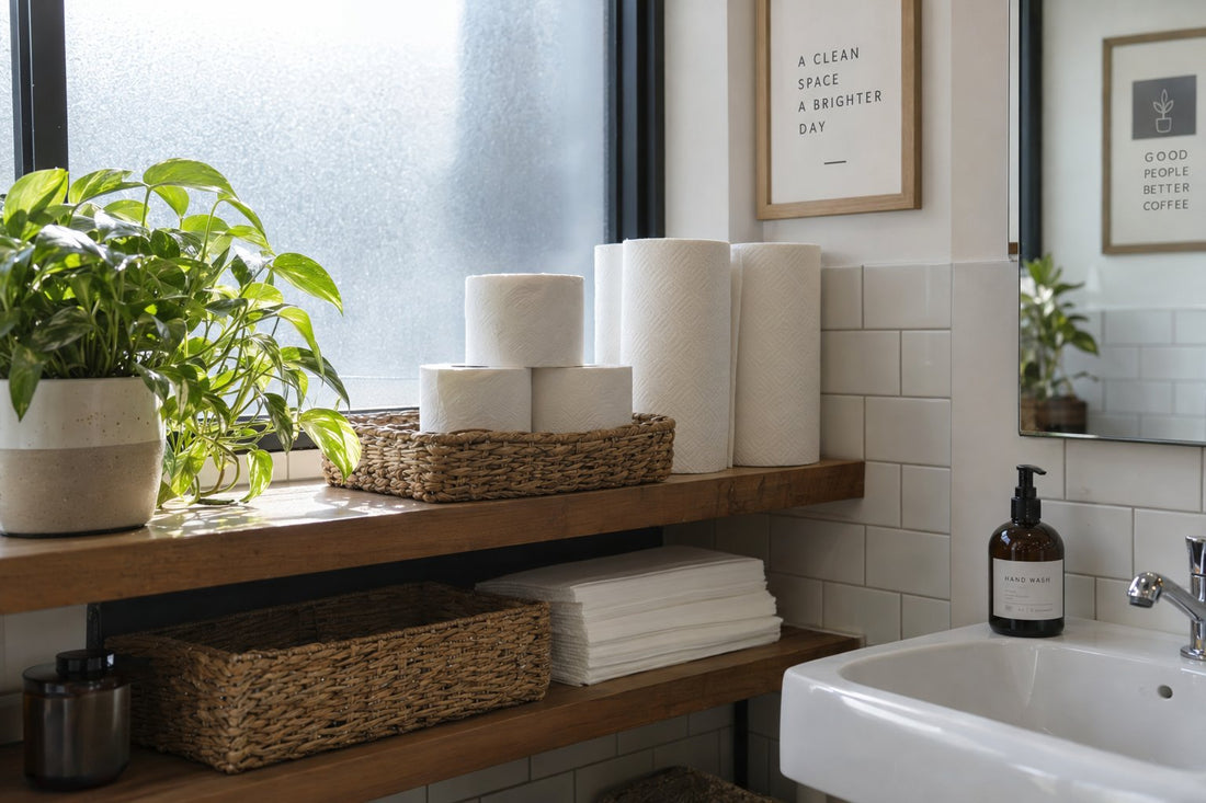Toiletpapier en handdoekpapier voor kantoor en horeca