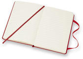 Notitieboek Moleskine pocket 90x140mm lijn hc rd - afbeelding 3