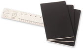 Schrift Moleskine 130x210mm lijn 160pag zwart 3st - afbeelding 5