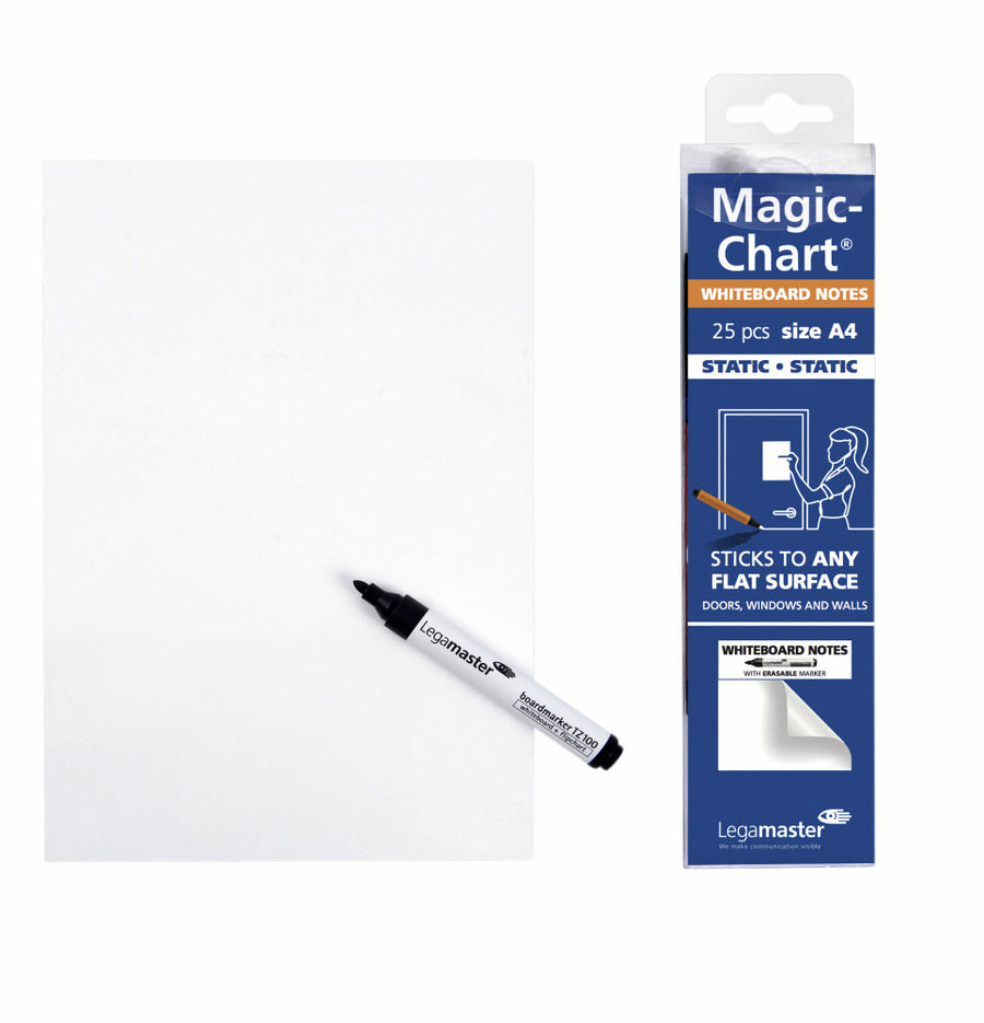 Magic chart notes Legamaster whiteboard 20x30 wit