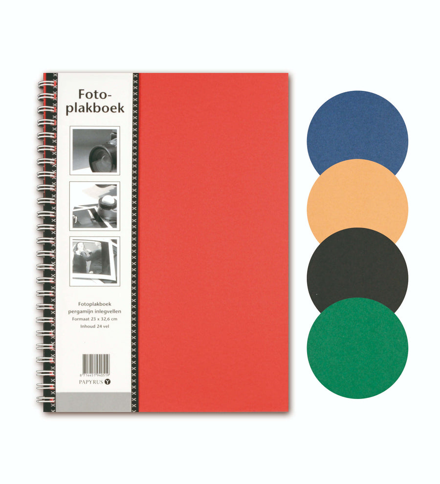Fotoplakboek Papyrus 400x280mm 24 vel