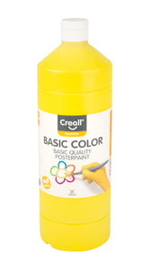 Plakkaatverf Creall basic geel 1000ml - afbeelding 4