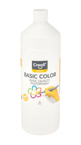 Plakkaatverf Creall basic wit 1000ml - afbeelding 4